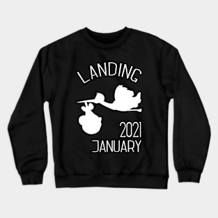 Birth January 2021 Crewneck Sweatshirt